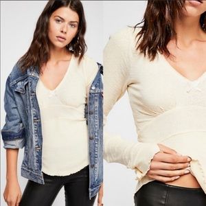 Free People white top